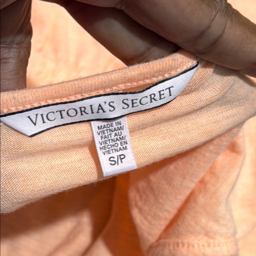 Peach Sleeveless dress with Tassel Hem coverup or top rare - Picture 7 of 8